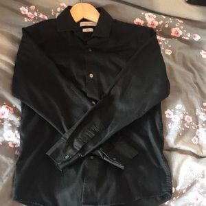 Calvin Klein black button up shirt!